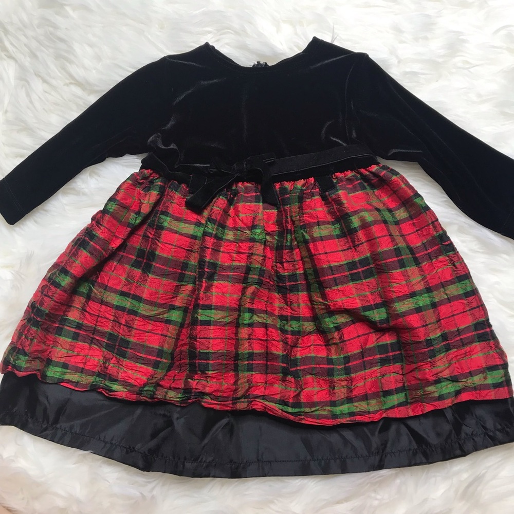 3/$30! Hartstrings Christmas / holiday festive dress size 12 months